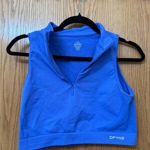 DFYNE Blue Women's Tank Top
